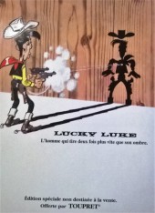 Verso de Lucky Luke (Pub et Pastiches) -62Toupret- Les Dalton à la noce