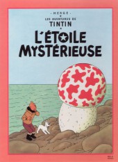 Verso de Tintin (France Loisirs 1987) -3- L'île noire / L'étoile mystérieuse
