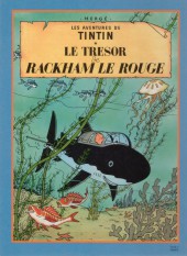 Verso de Tintin (France Loisirs 1987) -6- Le secret de la Licorne / Le trésor de Rackham le Rouge