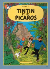 Verso de Tintin (France Loisirs 1987) -11- Vol 714 pour Sidney / Tintin et les Picaros