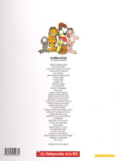 Verso de Garfield (Dargaud) -1Ind2002- Garfield prend du poids