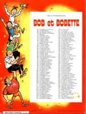 Verso de Bob et Bobette (3e Série Rouge) -155a1980- Le secret d'Ubasti