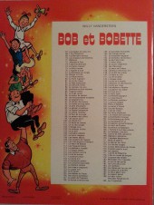 Verso de Bob et Bobette (3e Série Rouge) -128b1982- Le bonze et les bronzes