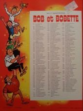 Verso de Bob et Bobette (3e Série Rouge) -114b1985- Le casque tartare