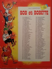 Verso de Bob et Bobette (3e Série Rouge) -102b1982- Le vol des songes