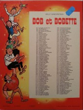 Verso de Bob et Bobette (3e Série Rouge) -101a1982- La dame de carreau