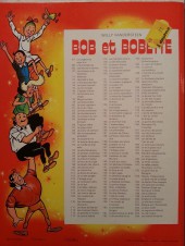 Verso de Bob et Bobette (3e Série Rouge) -99b1986- Les rayons zouin