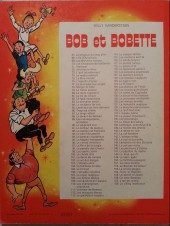 Verso de Bob et Bobette (3e Série Rouge) -87a1976- Le singe volant