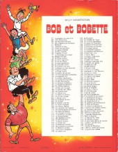 Verso de Bob et Bobette (3e Série Rouge) -105b1980- Le roi boit