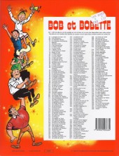 Verso de Bob et Bobette (3e Série Rouge) -112b1999- Les masques blancs