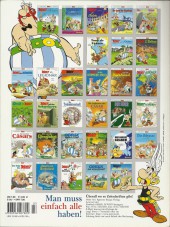 Verso de Astérix (en allemand) -4SP01- Asterix als Gladiator