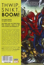 Verso de Spider-Man/Wolverine by Zeb Wells & Joe Madureira (2013) - Spider-man - Wolverine