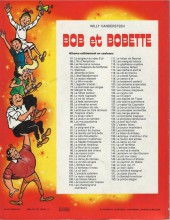 Verso de Bob et Bobette (3e Série Rouge) -124a1975- Le lit volant