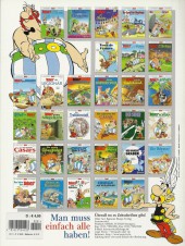 Verso de Astérix (en allemand) -14SP01- Asterix in Spanien