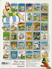 Verso de Astérix (en allemand) -15SP01- Streit um Asterix