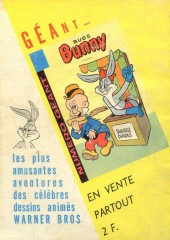 Verso de Bugs Bunny (2e série - SAGE) -147- Bunny et Benny bannis
