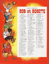 Verso de Bob et Bobette (3e Série Rouge) -127b1983- Le Castel de Cognedur