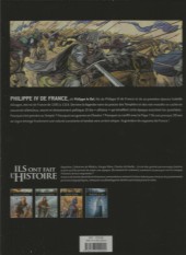 Verso de Ils ont fait l'histoire (France Loisirs) -4- Philippe Le Bel