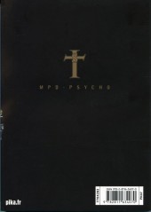 Verso de MPD-Psycho - Le détective schizophrène -20- Tome 20