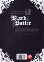 Verso de Black Butler -23- Black Chess Player