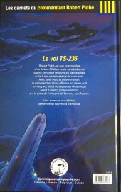 Verso de Les carnets du commandant Piché -1- Le vol TS-236