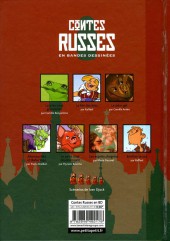 Verso de Contes du monde en bandes dessinées - Contes russes en bandes dessinées