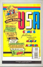 Verso de Captain America Comics (1941) -1a- Issue # 1