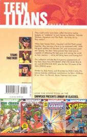 Verso de Showcase presents: Teen Titans (2006) -INT01- Volume 1