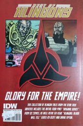 Verso de Star Trek: Best of Klingons (2013) -INT- Star Trek: Best of Klingons