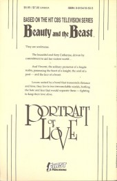 Verso de Beauty and the Beast (1989) - Portrait of Love