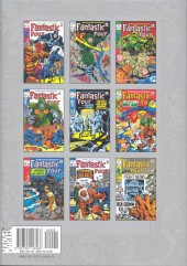 Verso de Marvel Masterworks : The Fantastic Four (1987 - present) -INT09- Volume 9