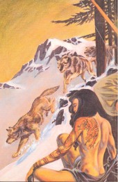Verso de Green Arrow: The Longbow Hunters (1987) -3- Book Three: Tracking Snow