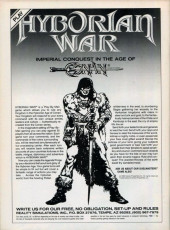 Verso de Conan Saga (1987) -50- Issue #50