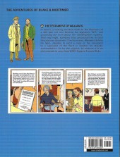 Verso de Blake and Mortimer (The Adventures of) -24- The testament of William S.