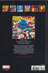 Verso de Marvel Comics : La collection (Hachette) -76VI- Nick Fury - Agent du S.H.I.E.L.D. Première Partie