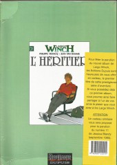 Verso de Largo Winch -6Pub- Dutch connection
