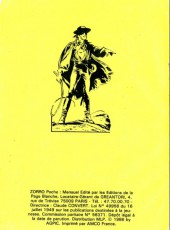 Verso de Zorro (Éditions de la Page Blanche) -1- La vengeance d'el bruto