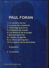 Verso de Paul Foran (Milwaukee) -2a2014- Le gang des vampires