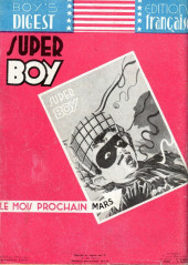 Verso de Super Boy (1re série) -5- Nylon Carter - 5
