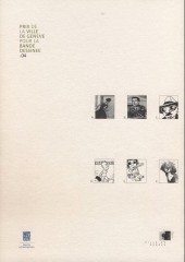 Verso de (Catalogues) Prix Töpffer de la ville de Genève -9- 2004