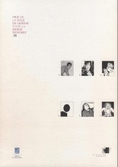 Verso de (Catalogues) Prix Töpffer de la ville de Genève -10- 2005