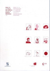 Verso de (Catalogues) Prix Töpffer de la ville de Genève -17- 2012
