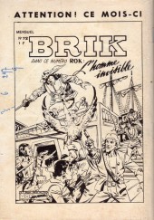 Verso de Kris le shérif (puis Kriss) (Aventures et Voyages) -46- Le mystère de Oklahoma City