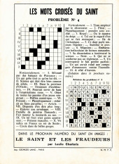Verso de Le saint (1re Série - Fayard) -4- Le Saint et la soucoupe volante
