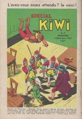 Verso de Kiwi (Lug) -104- Le petit trappeur