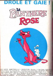 Verso de B.D. Super -3- B.D. SUPER présente Titi