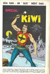 Verso de Kiwi (Lug) -152- Le vautour