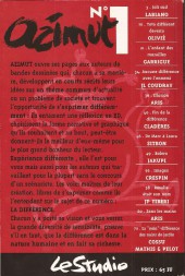 Verso de Azimut (collectif chez Le Studio) -1- La différence