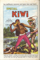 Verso de Kiwi (Lug) -100- Le petit trappeur