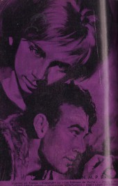 Verso de Agent Secret X9 (Edition de Poche) -4- Le passager de l'espace